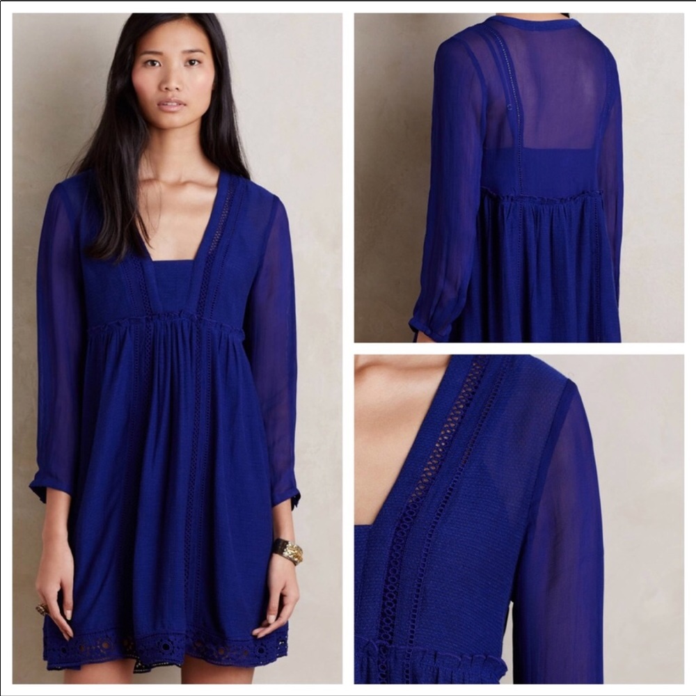 Anthropologie Vanessa Virginia North Star Dress